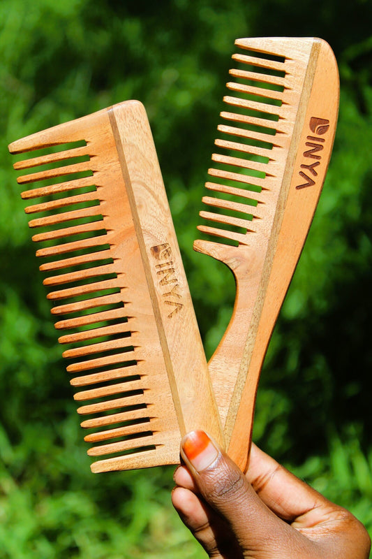 Dinya Large Wide neem comb