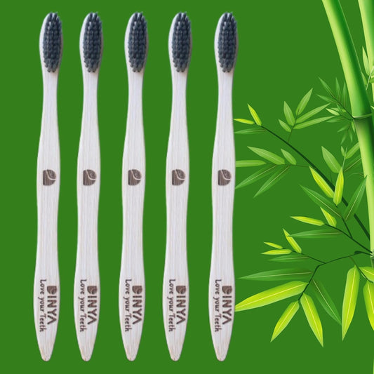Dinya black toothbrush combo