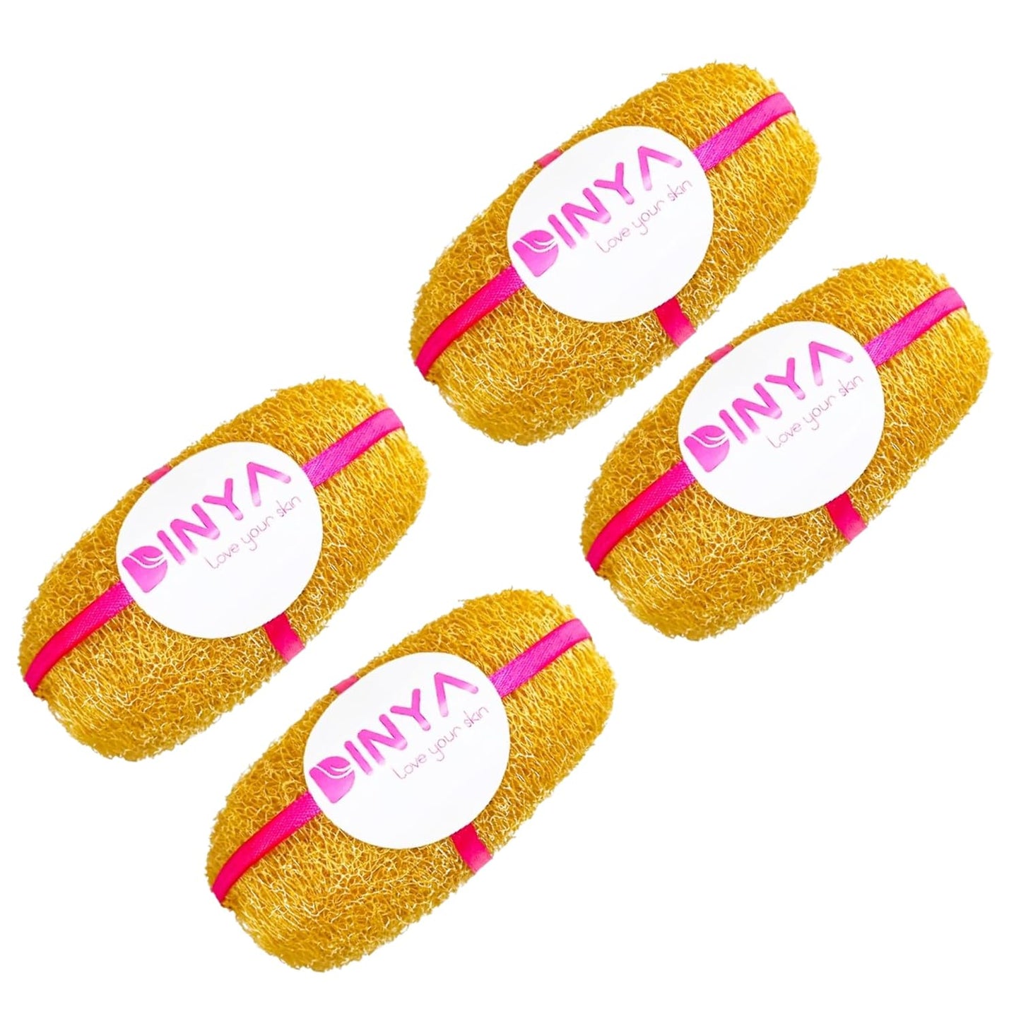 Dinya loofah scrubber