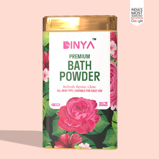 body scrub Premium Rose Bath Powder Scrub